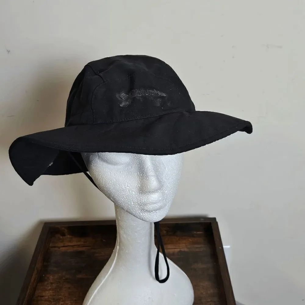 Columbia Outdoor Silver Ridge Booney 
Wide Brim Sun Hat Mens Black One Size